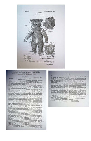 (1906) Charles Sackman patent application