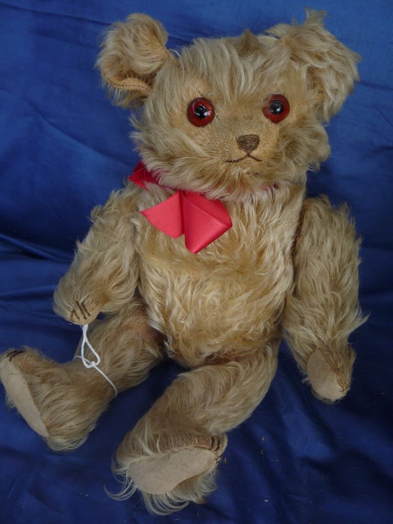 Early Moritz Pappe Large Teddy Bear Early 1900's Vintage 20" Toy  Bear